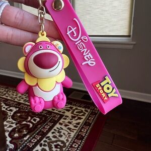 Disney Toy Story Lotso Keychain Bag Charm